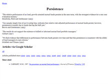 Tablet Screenshot of persistence.behaviouralfinance.net