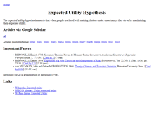Tablet Screenshot of expected-utility-hypothesis.behaviouralfinance.net