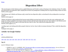 Tablet Screenshot of disposition-effect.behaviouralfinance.net