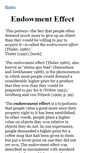 Mobile Screenshot of endowment-effect.behaviouralfinance.net