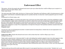 Tablet Screenshot of endowment-effect.behaviouralfinance.net