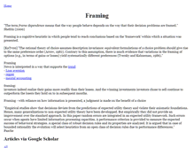 Tablet Screenshot of framing.behaviouralfinance.net