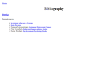 Tablet Screenshot of bibliography.behaviouralfinance.net
